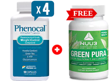 BUY 4 BOTTLES OF PHENOCAL <br>+ 1 GREENPURA BOTTLE FREE